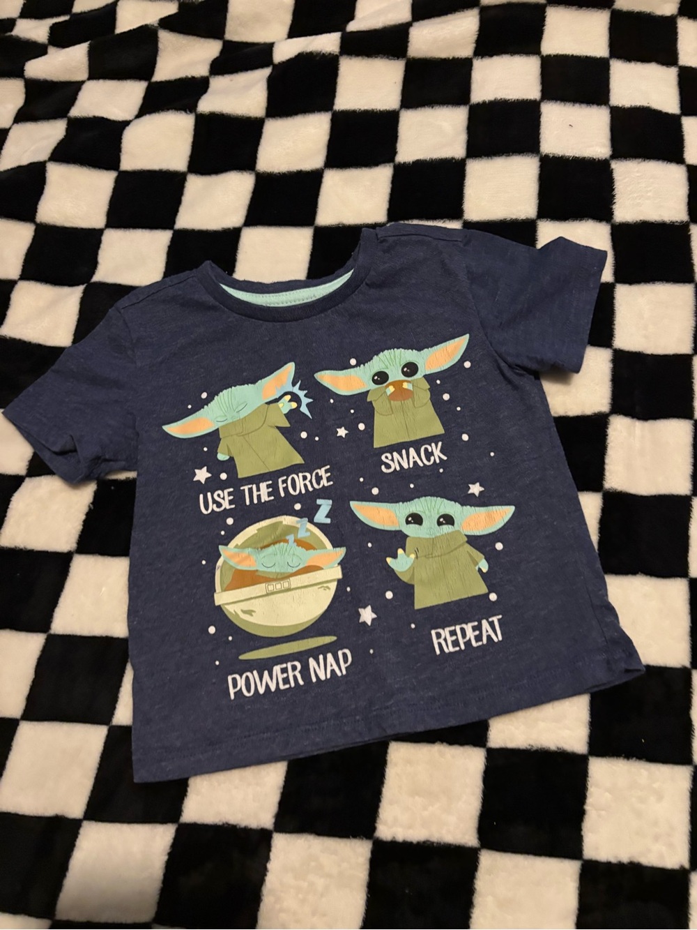 2T baby yoda starwars tshirt